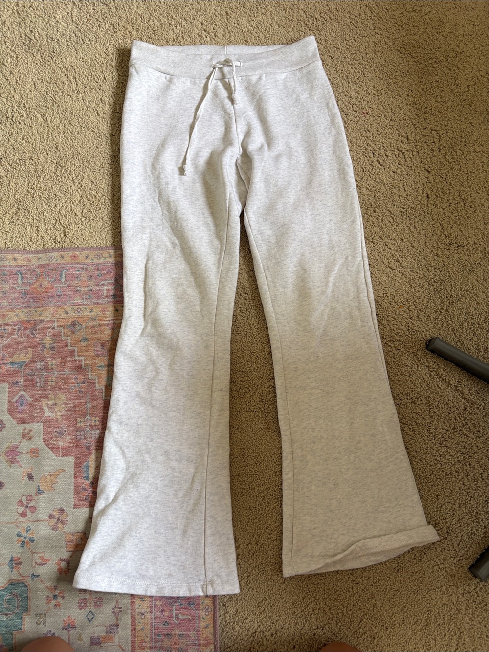 Brandy Melville light gray cozy sweatpants
